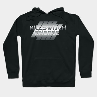 Metallic illustration Killswitch Engage Hoodie